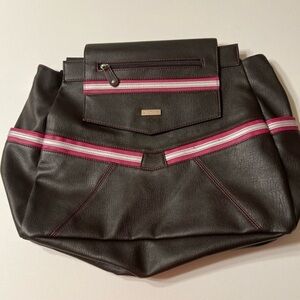 EUC Bag Miche Sienna Purse Shell‎ Brown Pink X-Large School Office (A2)